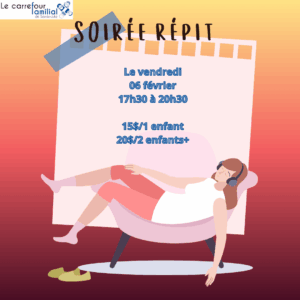 Soirée répit 06 février 2026