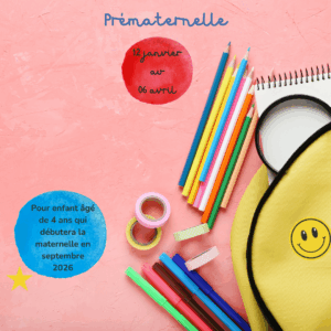 Prématernelle 4 ans